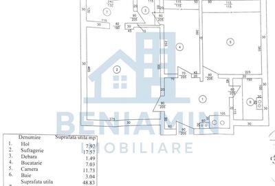 Apartament cu 2 camere în Calea București - 11