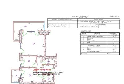 Apartament cu 3 camere semidecomandat în Băneasa - 30