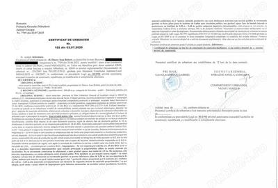 1000 mp intravilan Mihailesti de Giurgiu str TEILOR asfalt curent si C.U. - 1