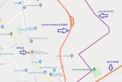 Vanzare teren Buftea TAMAS acces Autostrada A0 si Centura ocolitoare Buftea - 8
