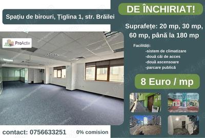 Spațiu comercial, de 180 mp, în Țiglina 1 - 14