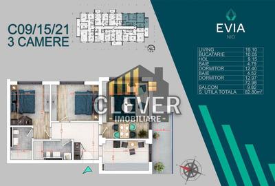 Apartament Premium 3 Camere Finisaje Lux-Metrou N Teclu