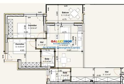 Apartament cu 3 camere decomandat în Nord-Vest - 6