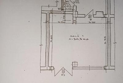 Spațiu comercial, de 54 mp, în Central - 1