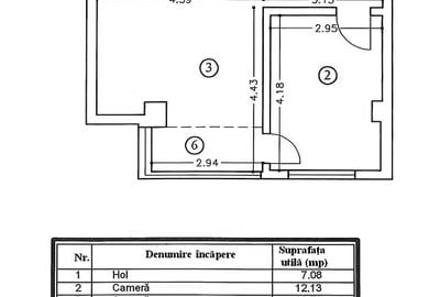 ►Centrul de SCAFANDRI 2 Camere Decomandate 52m² Mobilat Utilat Cemtrala - 9