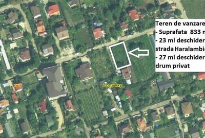 Teren Construcții intravilan de 800 mp, în Bucium - 3