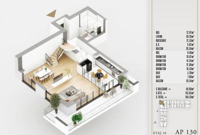 Apartament cu 5 camere decomandat în Theodor Pallady