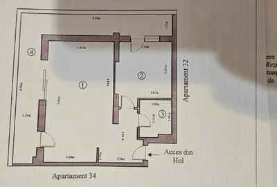 Apartament cu 2 camere decomandat în Nord - 9
