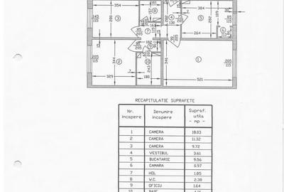 Apartament cu 3 camere decomandat în Uverturii - 8