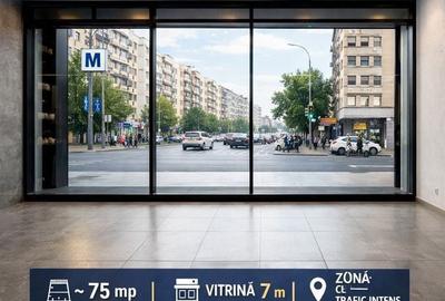 Spațiu comercial, de 75 mp, în Muncii
