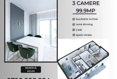Apartament cu 3 camere decomandat în Nicolina - 11