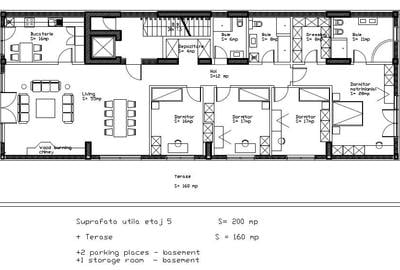 5-room penthouse, terraces, Aviatorilor area - 13