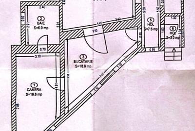 Spatiu birouri de vanzare 77 mp utili cu vad zona Central din Sibiu - 7
