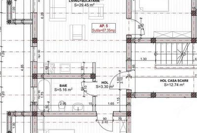 Apartament cu 3 camere decomandat în Est - 3