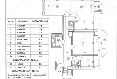 Apartament 4 camere decomandat ?os. Iancului nr. 13,bloc reabilitat, etaj 9 11,vedere panoramica - 4