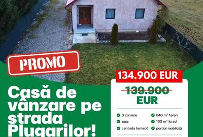 Casă cu 3 camere cu Teren 840 Mp în Periferie - 9