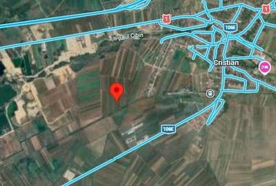 Teren agricol extravilan de 1250 mp, în Cristian - 2