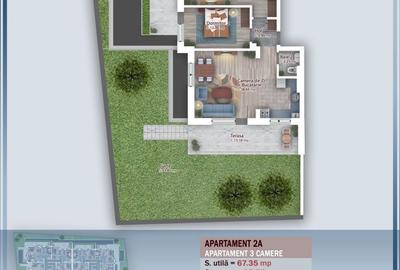 Apartament cu 3 camere în Industriilor - 5