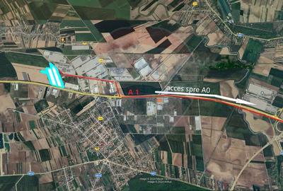Teren intravilan 93,000mp / Autostrada A1/km 23 - 2