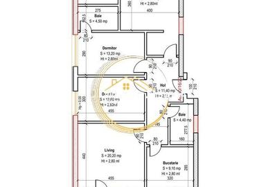 Apartament cu 4 camere decomandat în Titan - 2