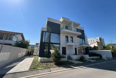 Vila LUX 4 camere, 3 bai, Herastrau-Aviatiei, str Biborteni 6, NOU