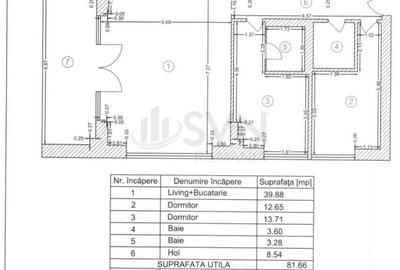 REA1022713 BrickLofts 3 camere finisaje premium - 13