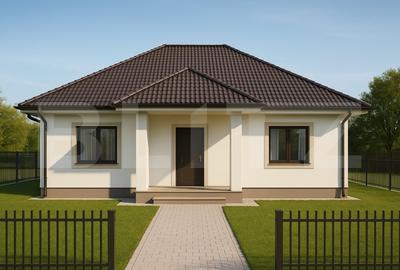 Casa individuala cu 4 camere,pe un nivel, 840 mp teren,Valea Popii - 1