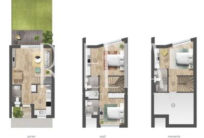 | Casa 5 camere | ZenVille | Cu GRADINA | 2 locuri de Parcare | - 27