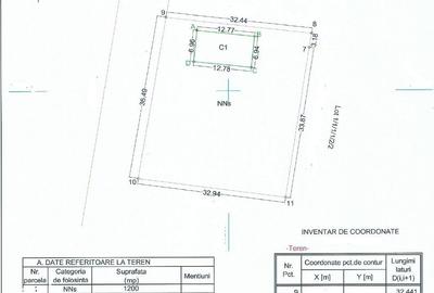 Teren de 1200 mp, în Nord - 2