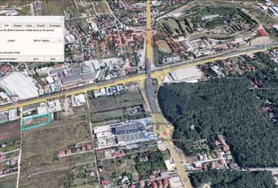 Teren intravilan 5.400 mp | Odăi – Papușa | CUT 2.5 | POT 60% | P+4 - 3