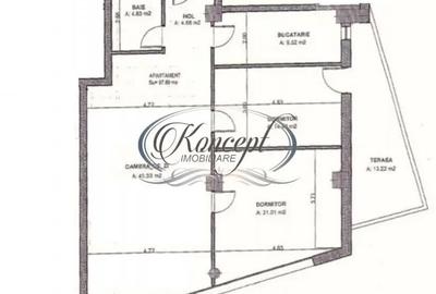 Apartament cu 3 camere semidecomandat în Semicentral - 4