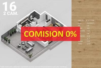 Apartament cu 2 camere decomandat în Titan - 3