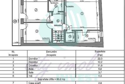 Apartament cu 4 camere decomandat în Dorobanți - 7