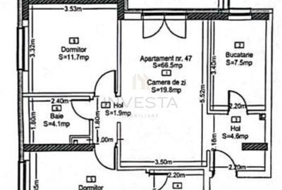 Apartament 3 camere, 67 mp utili in Park Lake! - 11