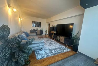 Apartament 3 camere de vanzare mobilat si utilat la 4 minute de metrou