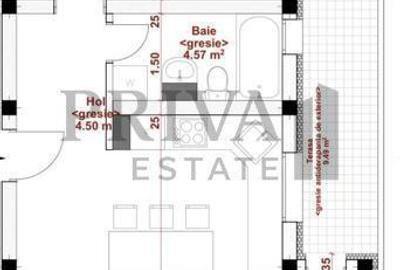 Apartament cu 2 camere în Central