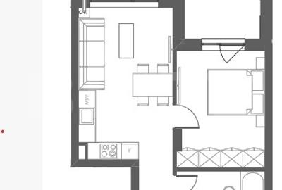 Apartament 2 camere, finisat, balcon, garaj, zona Somesului - 6