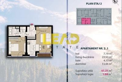 Apartament cu 2 camere semidecomandat, mobilat în Astra