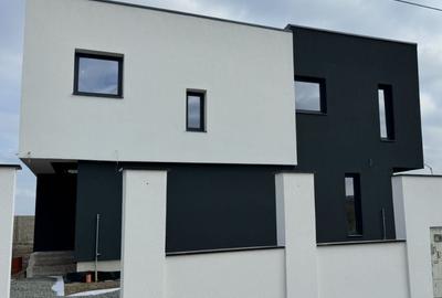 Sacalaz, 1/2 Duplex P+E, 4 Camere,2 Bai,Proiect Modern - 1