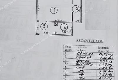 Apartament 3 camere, etaj 1, la doi pași de strada principală, în Micro 40 - 8