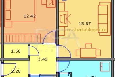 2 camere , 4/4, anvelopat, boxa, bloc tip P -Drumul Taberei-Favorit - 9