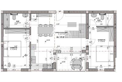 Apartament cu 3 camere decomandat în Exterior Vest - 3
