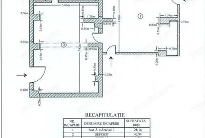 Spațiu comercial, de 80 mp, în Titan