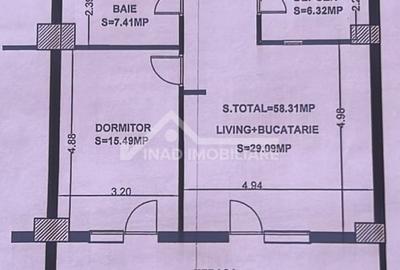 Apartament cu 2 camere, constructie noua, parcare, Str. Aurel Vlaicu - 12