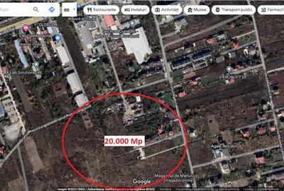 Teren de 20000 mp, în Băneasa