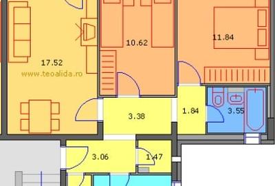 Apartament cu 3 camere decomandat în Pantelimon - 19