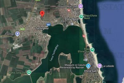 Teren extravilan de 5 000 mp Techirghiol / Agigea cu poten