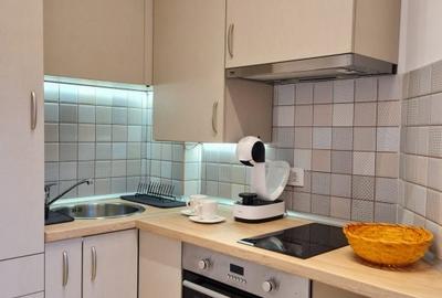 Garsoniera Dorobanti NOU - design rafinat, complet utilata, etj 1, bloc tip vila - 11