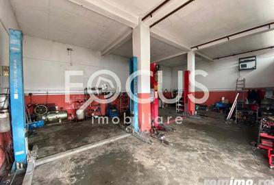 Hala service auto, echipata, 2 elevatoare - Utvin - 1