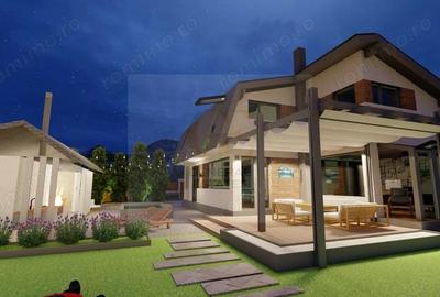 Casa moderna la rosu in Cristian - 2